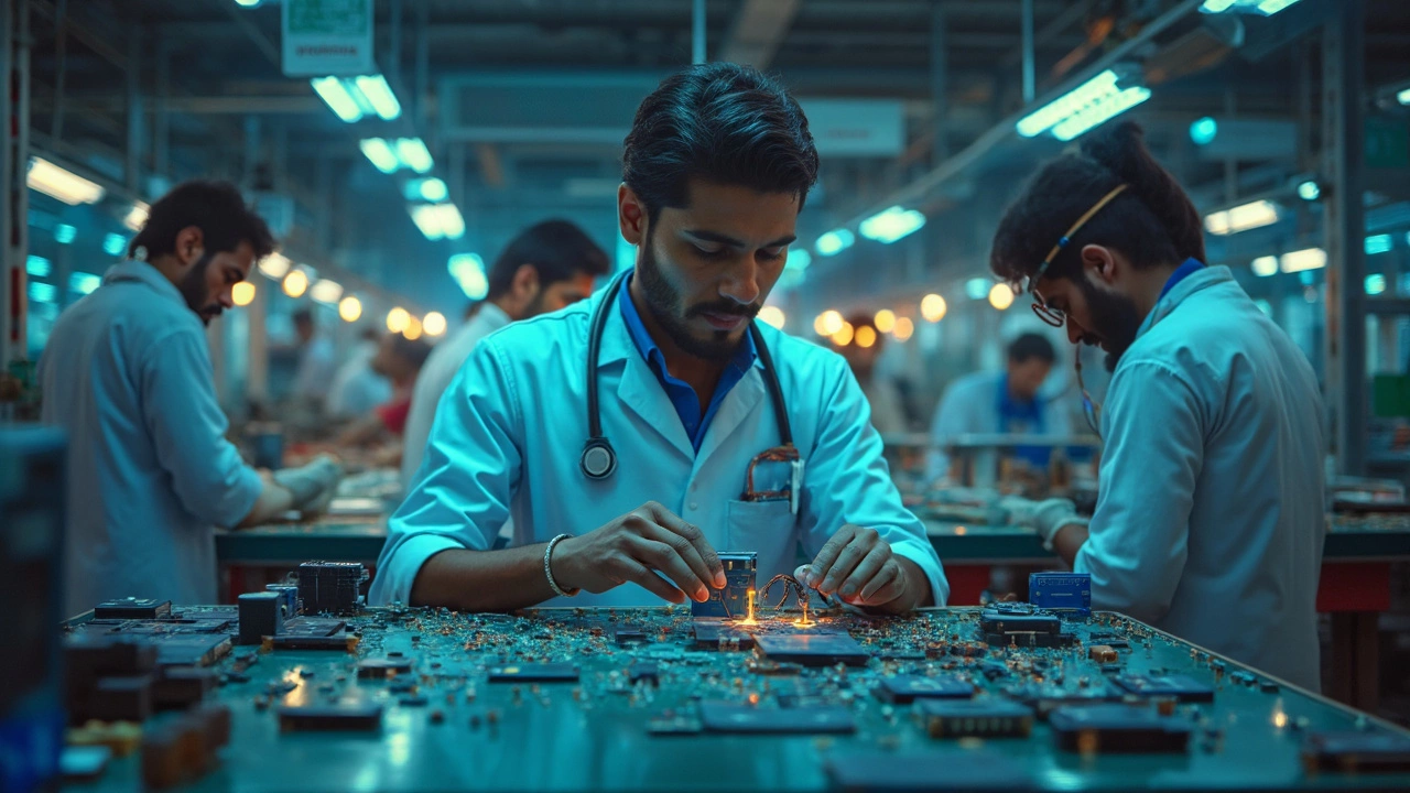Electronics Manufacturing India: What Makes Mobile Phones the Most Profitable Export?
